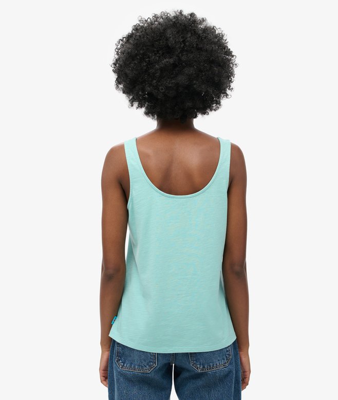 Vintage Logo Narrative Vest Top