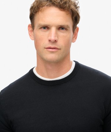 Essential Cotton and Cashmere Jumper Image 3