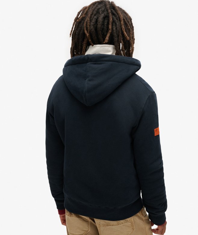 Borg Lined Zip Hoodie