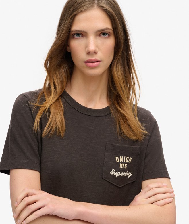 Workwear Embroider Pocket T-Shirt