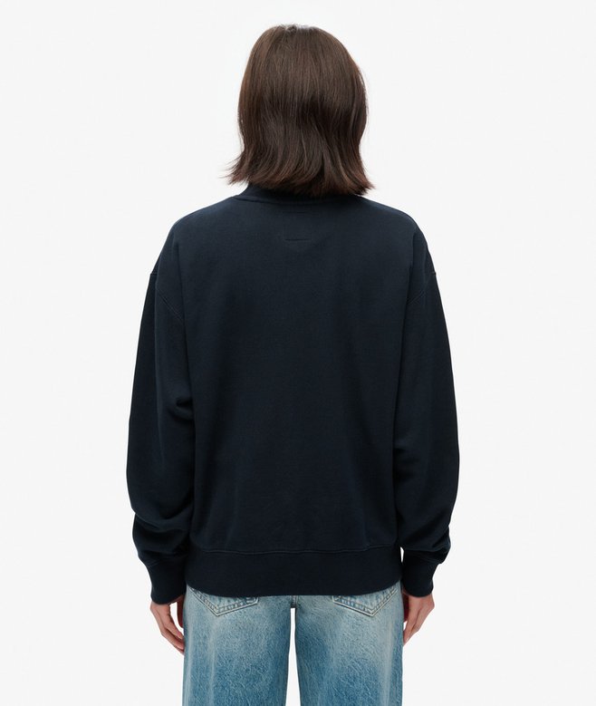 Travel Souvenir Loose Crew Sweatshirt