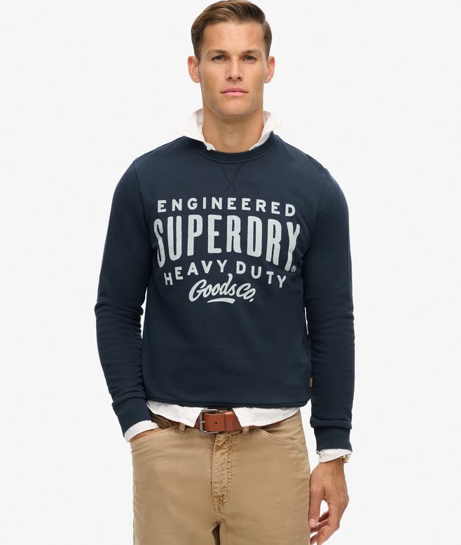 Machined Goods Workwear Crew Sweatshirt