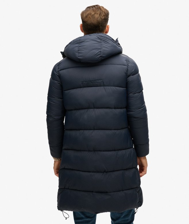 Ripstop Longline Puffer Coat