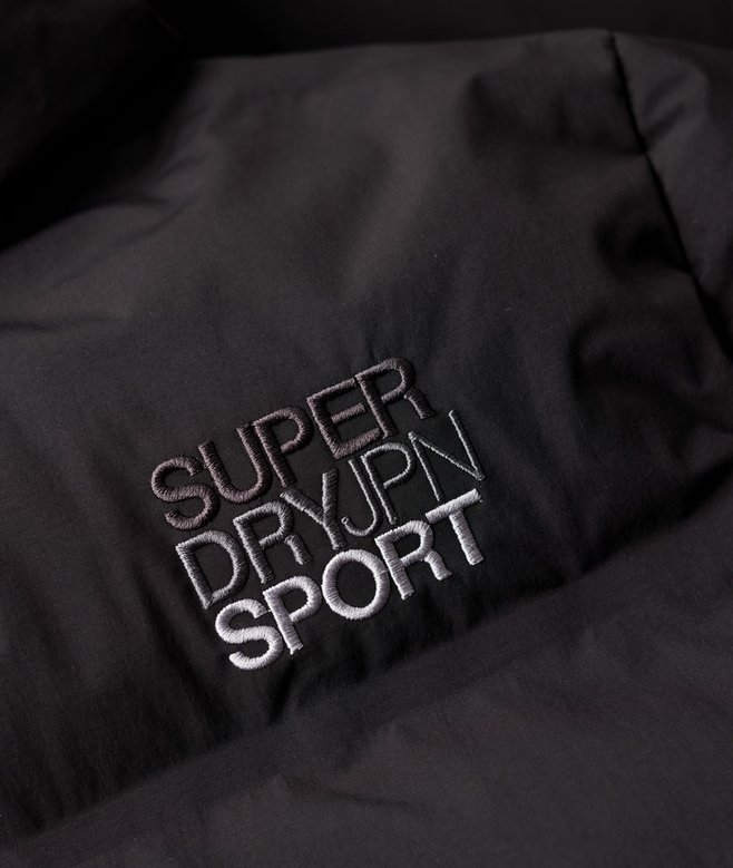 Hooded Longline Padded Jacket