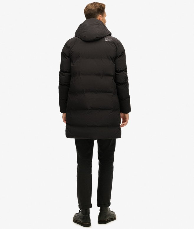 Hooded Longline Padded Jacket