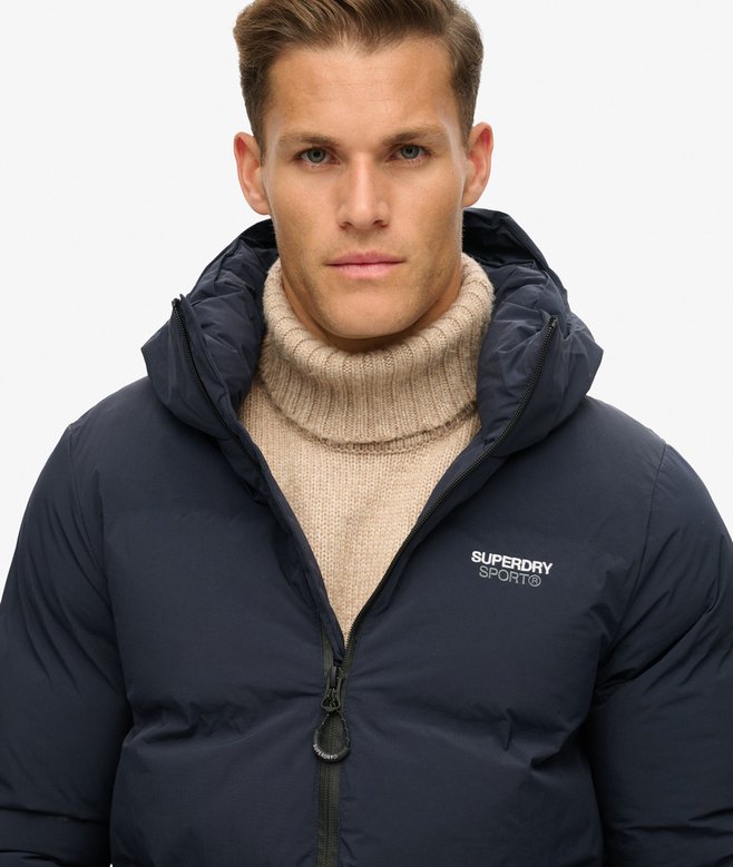 Hooded Boxy Puffer Jacket