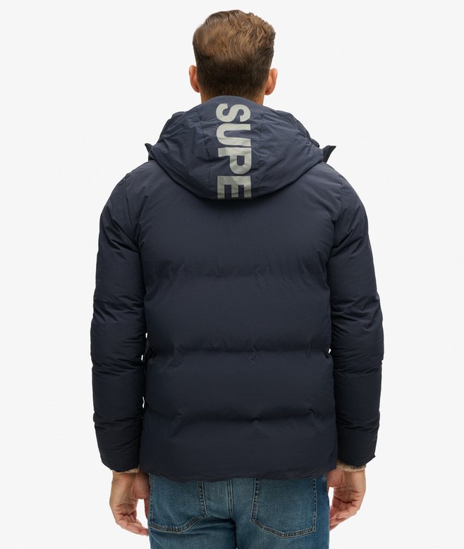 Hooded Boxy Puffer Jacket
