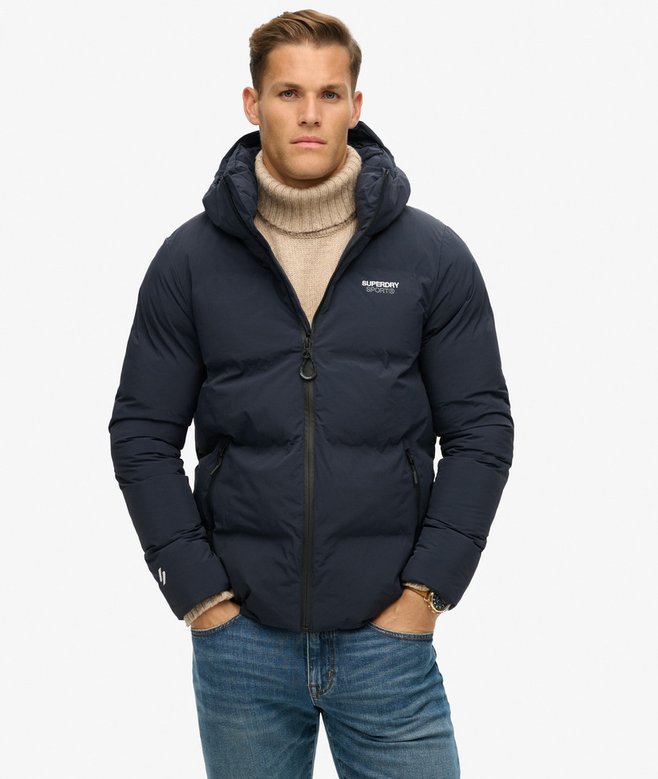 Hooded Boxy Puffer Jacket