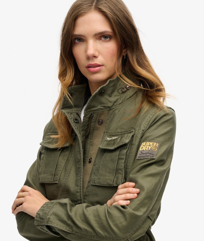 Embellished Classic M65 Jacket