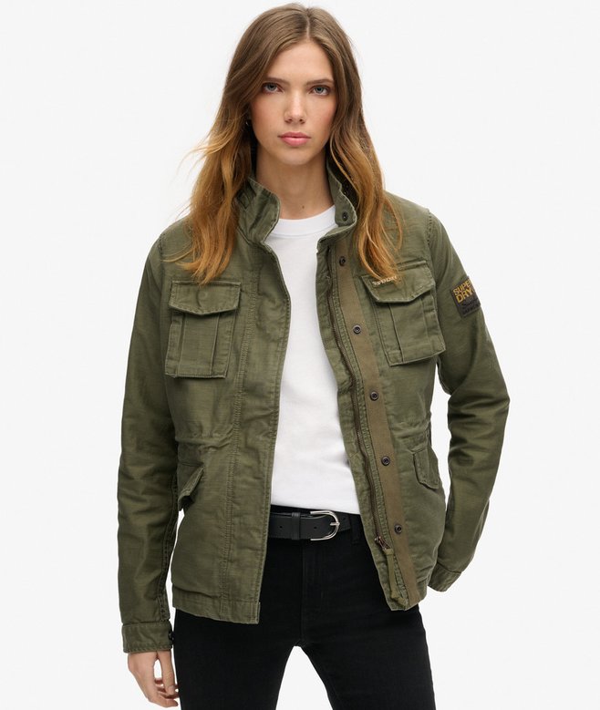 Embellished Classic M65 Jacket