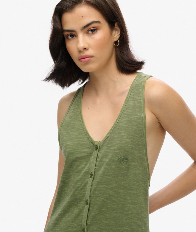 Beach Jersey Midi Dress
