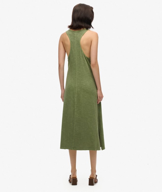 Beach Jersey Midi Dress
