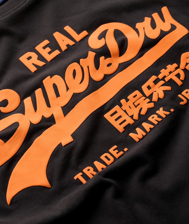Neon Vintage Logo Graphic T-Shirt