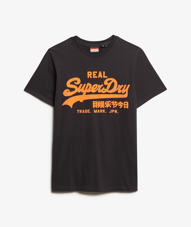 Neon Vintage Logo Graphic T-Shirt