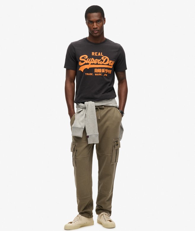 Neon Vintage Logo Graphic T-Shirt