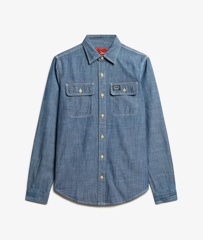 Cotton Workwear Long Sleeve Shirt