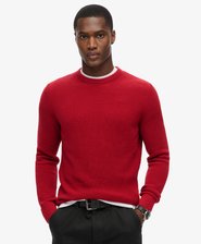 Textured Crew Knitted Jumper
