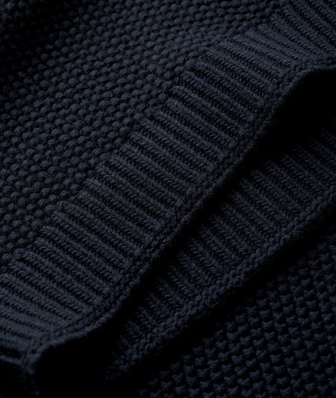 The Merchant Store- Textured Crew Jumper