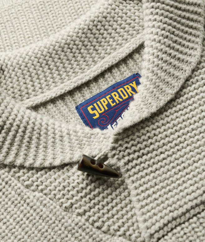 The Merchant Store - Shawl Neck Jumper