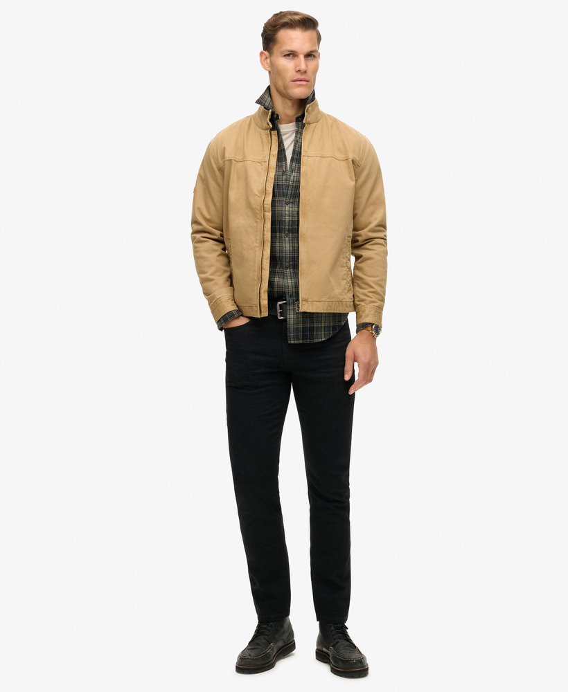 mens Classic Harrington Jacket in Canyon Beige | Superdry CA-EN