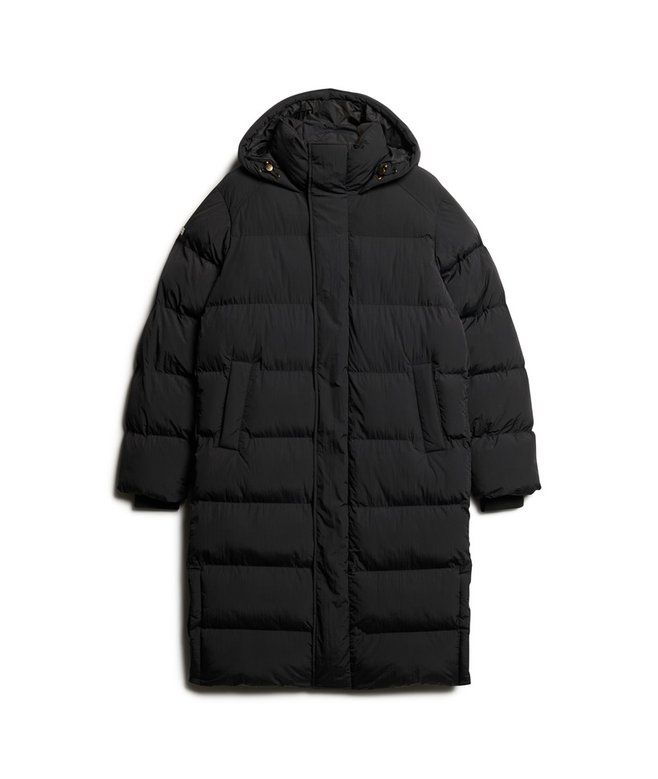 Hooded Longline Puffer Jacket