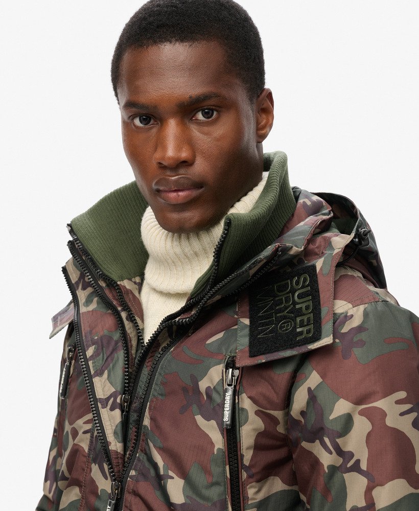 ジャケット・アウター fifth general store / UK DMP CAMO mens Mountain SD Windcheater Jacket in Alpine Camo | Superdry UK