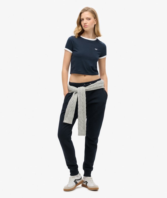 Organic Cotton Ringer Crop T-shirt