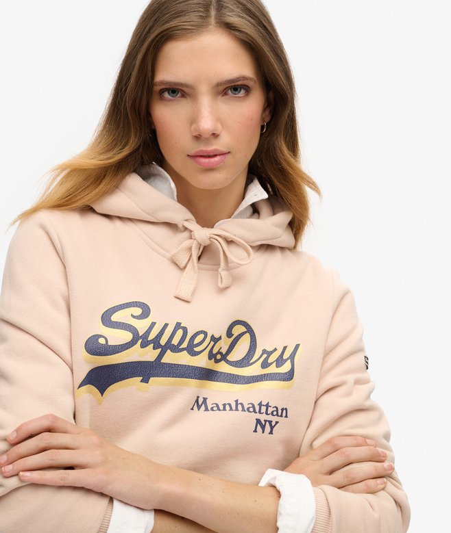 Graphic Logo Sparkle Hoodie