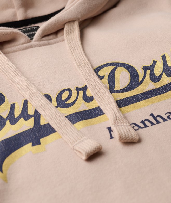Graphic Logo Sparkle Hoodie