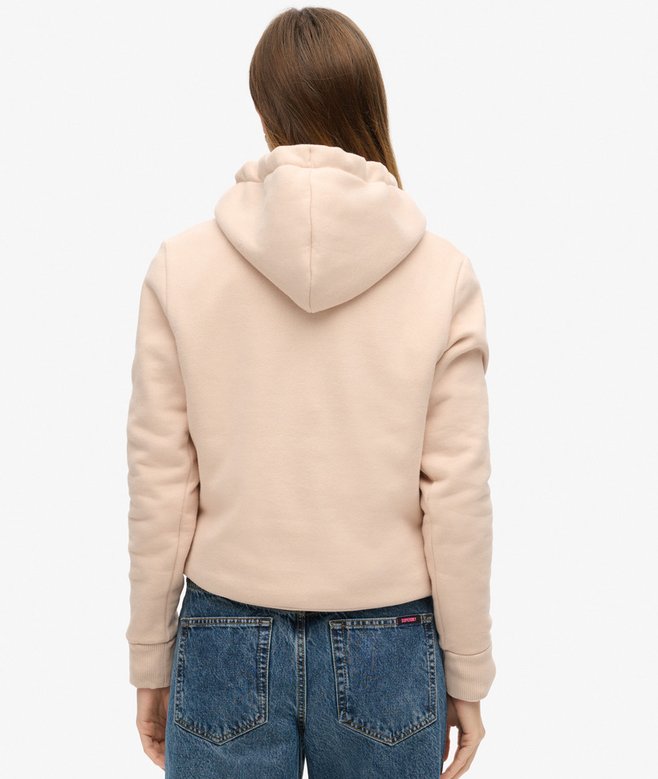 Graphic Logo Sparkle Hoodie