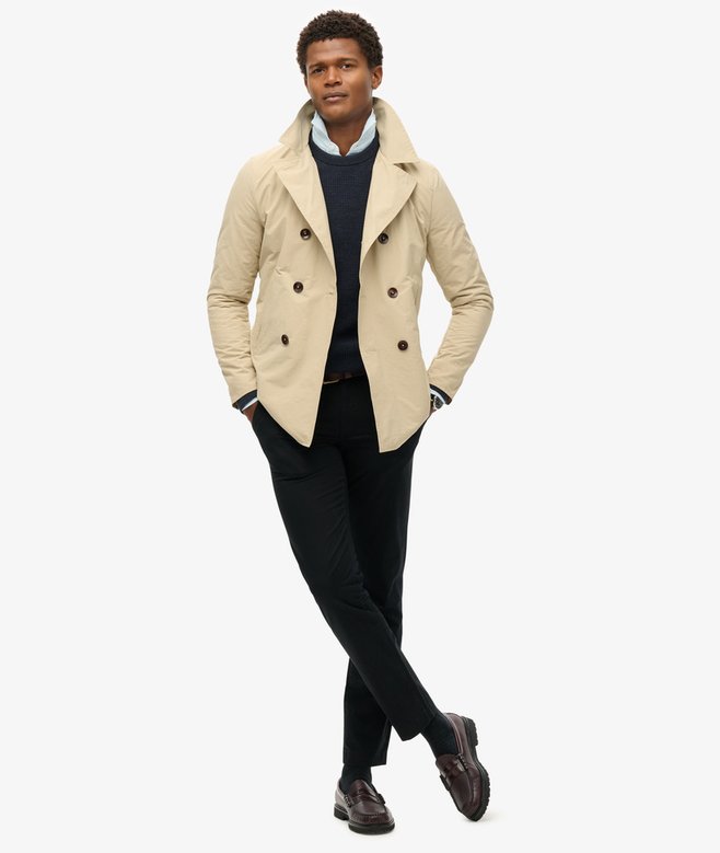 The Merchant Store - Twill Pea Coat