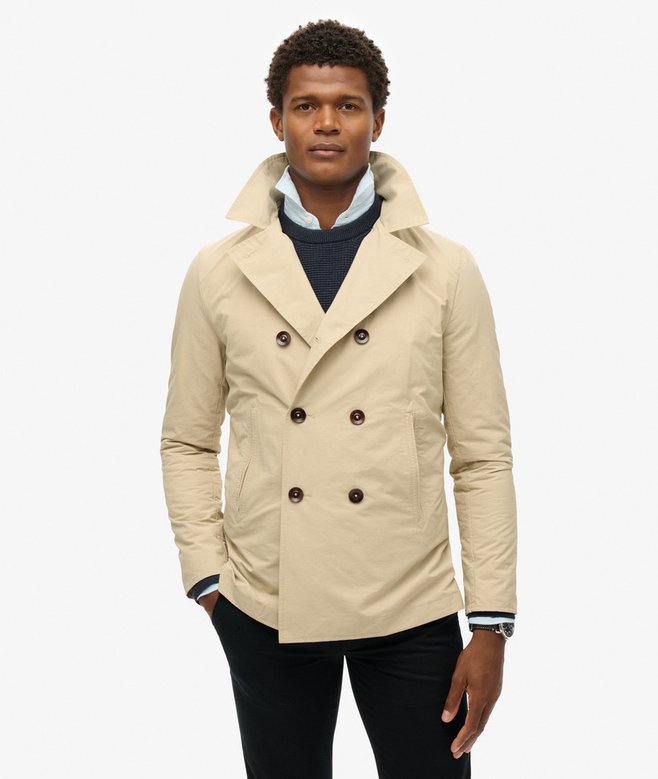 The Merchant Store - Twill Pea Coat