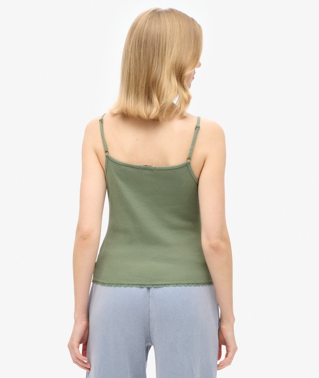 Athletic Essentials Button Down Cami Top