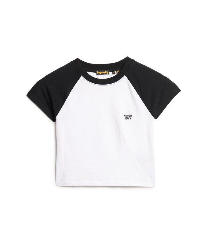 Cropped Baseball Baby T-Shirt