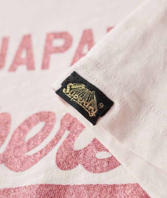 Metallic Logo Relaxed T-Shirt