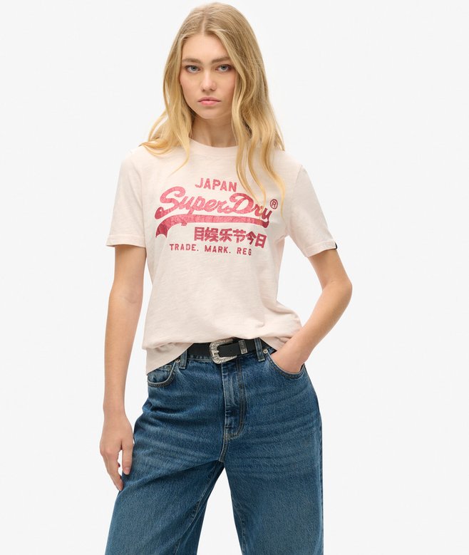 Metallic Logo Relaxed T-Shirt