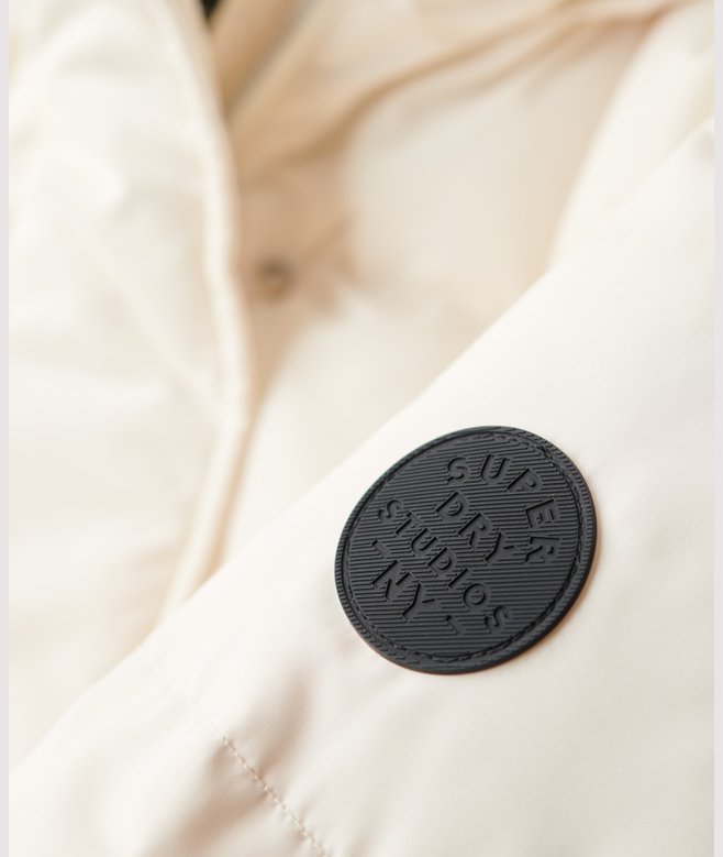 Hooded Longline Puffer Coat