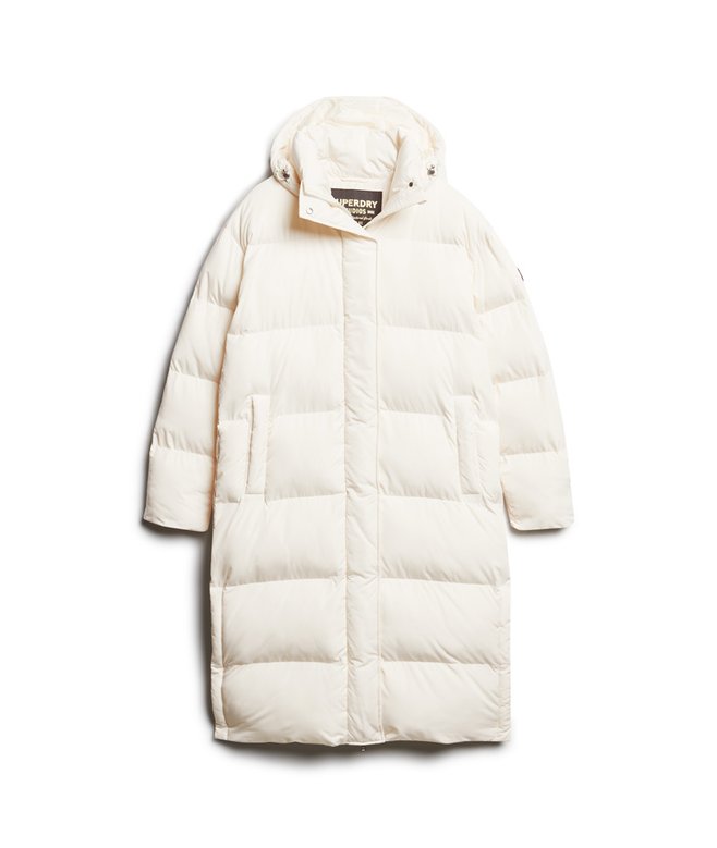 Hooded Longline Puffer Coat