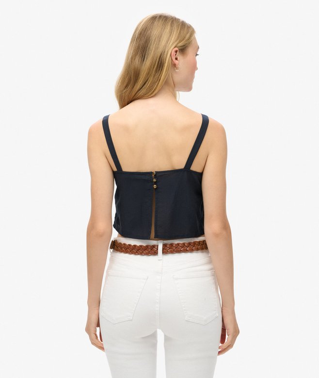 Ibiza Embroidered Cami Top