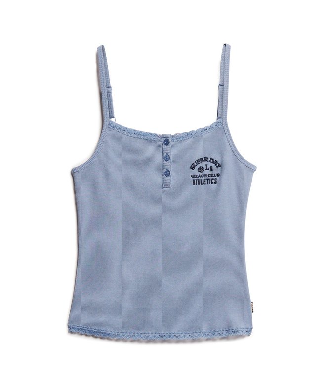 Athletic Essentials Button Down Cami Top