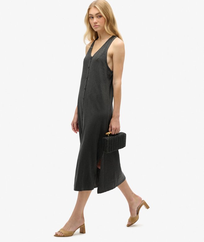 Beach Jersey Midi Dress