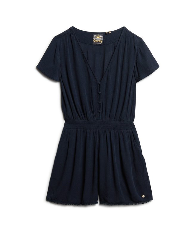 Short Sleeve Beach Playsuit