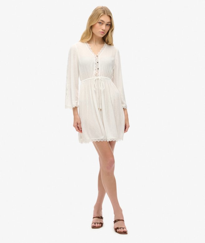 Ibiza V-Neck Mini Dress