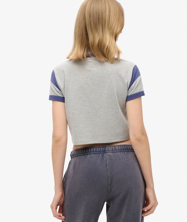 Athletic Essentials Graphic Ringer T-Shirt