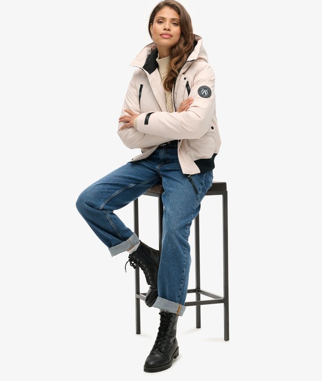 City Padded Bomber Jacket