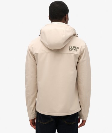 Veste D'hiver Chaude Doublée Pour Homme - Coupe Moderne, Tissu Doux, Style Décontracté (beige, Taille Grande, Capuche)