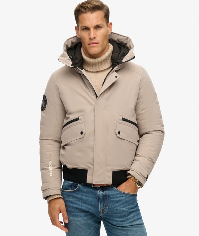 City Padded Bomber Jacket