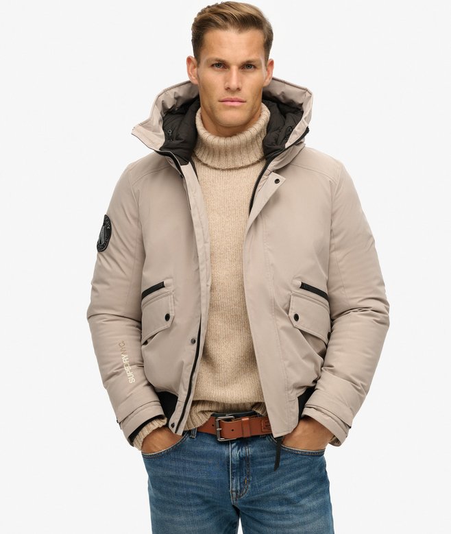 City Padded Bomber Jacket