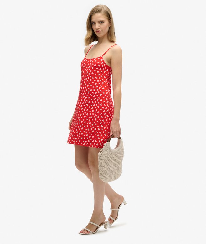 Printed Cami Jersey Mini Dress
