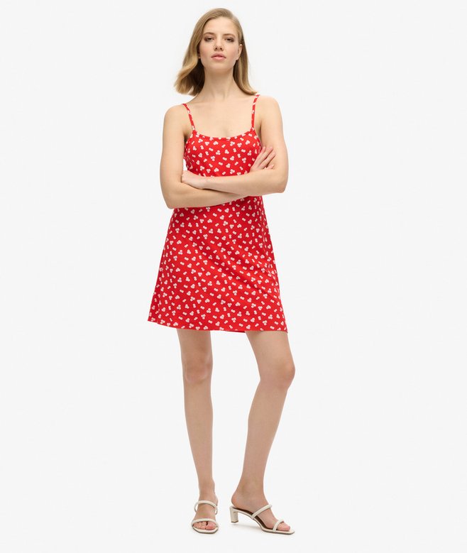 Printed Cami Jersey Mini Dress